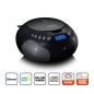 Preview: ARDEBO.de - Boombox mit DAB+/ FM-Radio und Bluetooth® Schwarz