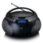 Preview: Boombox mit DAB+/ FM-Radio und Bluetooth® Schwarz