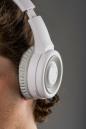 Preview: Bluetooth-Kopfhörer mit Spritzwasserschutz Weiß