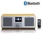 Preview: Internetradio WIFI FM Bluetooth® USB Holz