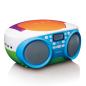 Preview: Tragbares FM-Radio und CD/USB-Spieler Mehrfarbig