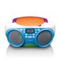Preview: Tragbares FM-Radio und CD/USB-Spieler Mehrfarbig