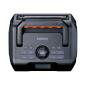 Preview: Leistungsstarkes tragbares DAB+/FM-Radio für den Außenbereich mit Bluetooth® IPX5 wasserdicht Grau