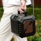 Preview: Leistungsstarkes tragbares DAB+/FM-Radio für den Außenbereich mit Bluetooth® IPX5 wasserdicht Grau