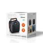Preview: Leistungsstarkes tragbares DAB+/FM-Radio für den Außenbereich mit Bluetooth® IPX5 wasserdicht Grau