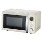 Preview: ARDEBO.de - Mikrowelle elektronisch 20L 700W Creme