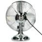 Preview: Trebs Tischventilator Metall 12 Zoll Silber