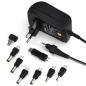 Preview: Universal-Öko-Netzadapter 1500 mA schwarz