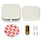 Preview: Rauchmelder mit kompaktem Design mit 10 Jahren Batterie und Garantie