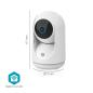 Preview: SmartLife Innenkamera | 3MP Full HD 1296p | Pan tilt | Cloud Storage (optional) / microSD (not enthalten) / Onvif | mit Bewegungssensor | Nachtsicht | Weiss