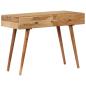 Preview: Schreibtisch 100 x 51 x 76 cm Massivholz Akazie