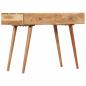 Preview: Schreibtisch 100 x 51 x 76 cm Massivholz Akazie