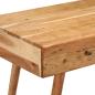 Preview: Schreibtisch 100 x 51 x 76 cm Massivholz Akazie
