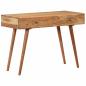 Preview: Schreibtisch 100 x 51 x 76 cm Massivholz Akazie