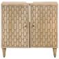 Preview: Waschbeckenunterschrank 62x33x58 cm Massivholz Mango