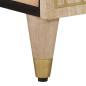 Preview: Waschbeckenunterschrank 62x33x58 cm Massivholz Mango