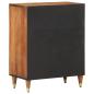 Preview: Beistellschrank 60x33x75 cm Massivholz Mango