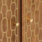 Preview: Beistellschrank 60x33x75 cm Massivholz Mango