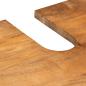 Preview: Waschbeckenunterschrank 62x33x58 cm Massivholz Mango