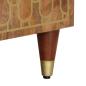 Preview: Waschbeckenunterschrank 62x33x58 cm Massivholz Mango