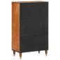Preview: Highboard 60x33x100 cm Massivholz Mango
