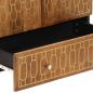 Preview: Highboard 60x33x100 cm Massivholz Mango