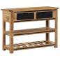 Preview: Konsolentisch 100x35x75 cm Massivholz Mango