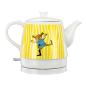 Preview: Pippi Langstrumpf Keramik-Wasserkocher - 0,8 Liter - Happy Pippi Design