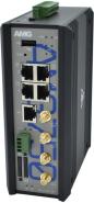 Preview: ARDEBO.de Hanwha Vision PoE Router Industrial-Ethernet-Lösungen, 4G/LTE, Cat4 (AMG750-1G-4GAT-1E4-P120/HWEU)