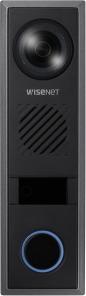 Preview: ARDEBO.de Hanwha Vision 2MP Gegensprechanlage, IR 5m, PoE: 12VDC, IP65, IK08, schwarz (TID-600R)