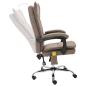 Preview: Massage-Bürostuhl Taupe Stoff