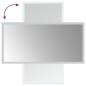 Preview: LED-Badspiegel 30x60 cm