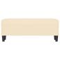 Preview: Sitzbank Creme 100x35x41 cm Stoff