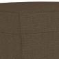 Preview: Sitzbank Braun 100x35x41 cm Stoff