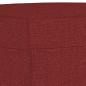 Preview: Sitzbank Weinrot 100x35x41 cm Stoff