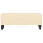 Preview: Sitzbank Creme 100x35x41 cm Stoff