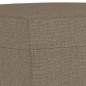 Preview: Sitzbank Taupe 100x35x41 cm Stoff