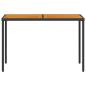 Preview: 5-tlg. Garten-Essgruppe mit Kissen Schwarz Poly Rattan