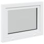 Preview: Kellerfenster "RISOR" 80x60 cm Drehkipp DIN Links Weiß