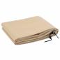 Preview: Frostschutzpflanzenfleeceabdeckungen 5 pcs Beige 1,55 x 1,55 m