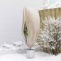 Preview: Frostschutzpflanzenfleeceabdeckungen 5 pcs Beige 1,55 x 1,55 m