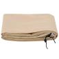 Preview: Frostschutzpflanzenfleeceabdeckungen 5 pcs Beige 1,55 x 1,55 m
