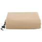 Preview: Frostschutzpflanzenfleeceabdeckungen 5 pcs Beige 1,55 x 1,55 m