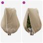 Preview: Frostschutzpflanzenfleeceabdeckungen 3 pcs Beige 2,4 x 2 m