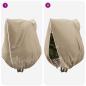 Preview: Frostschutzpflanzenfleeceabdeckungen 3 pcs Beige 3,5 x 3,93 m