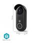Preview: SmartLife Video-Türsprechanlage | Trafo | Full HD 1080p | Cloud Storage (optional) / microSD (not enthalten) / Onvif | IP54 | mit Bewegungssensor | Nachtsicht | Schwarz
