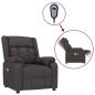 Preview: Massagesessel Elektrisch Dunkelbraun Stoff