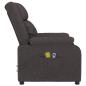 Preview: Massagesessel Elektrisch Dunkelbraun Stoff