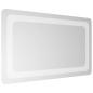 Preview: LED-Badspiegel 30x50 cm