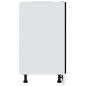 Preview: Unterschrank Schwarzeiche 60x46x81,5 cm Holzwerkstoff